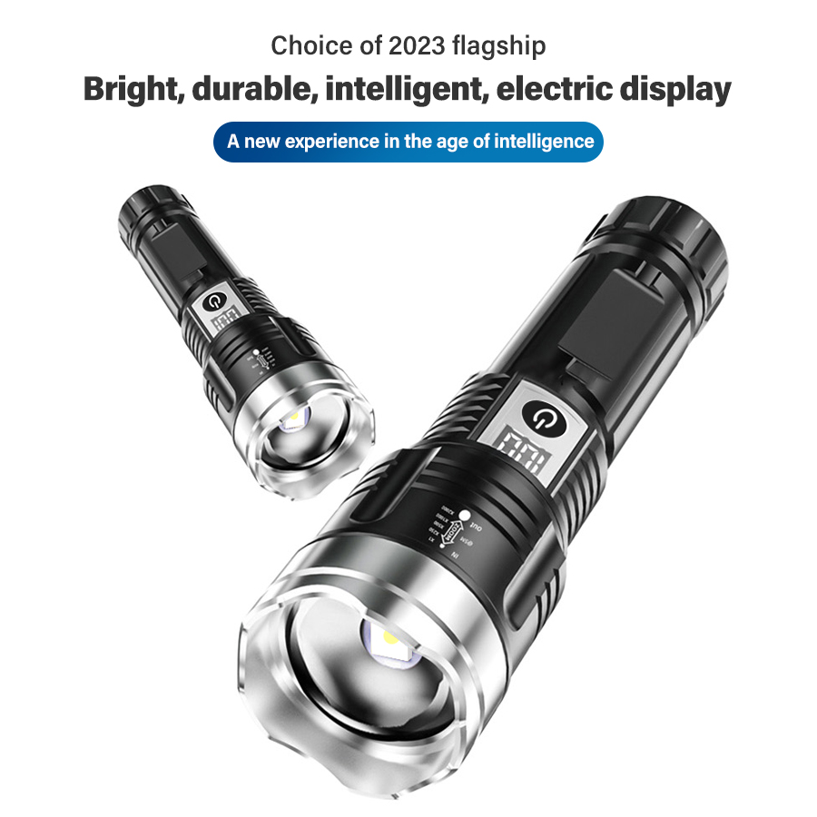 고출력 200000LM LED 손전등 내장 배터리 타입 - Renewable Energy Battery 리뷰 및 가격