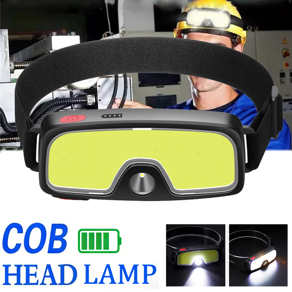 강력한 COB 헤드램프 Type-c/USB 충전식 헤드 - Renewable Energy Battery 리뷰 및 가격