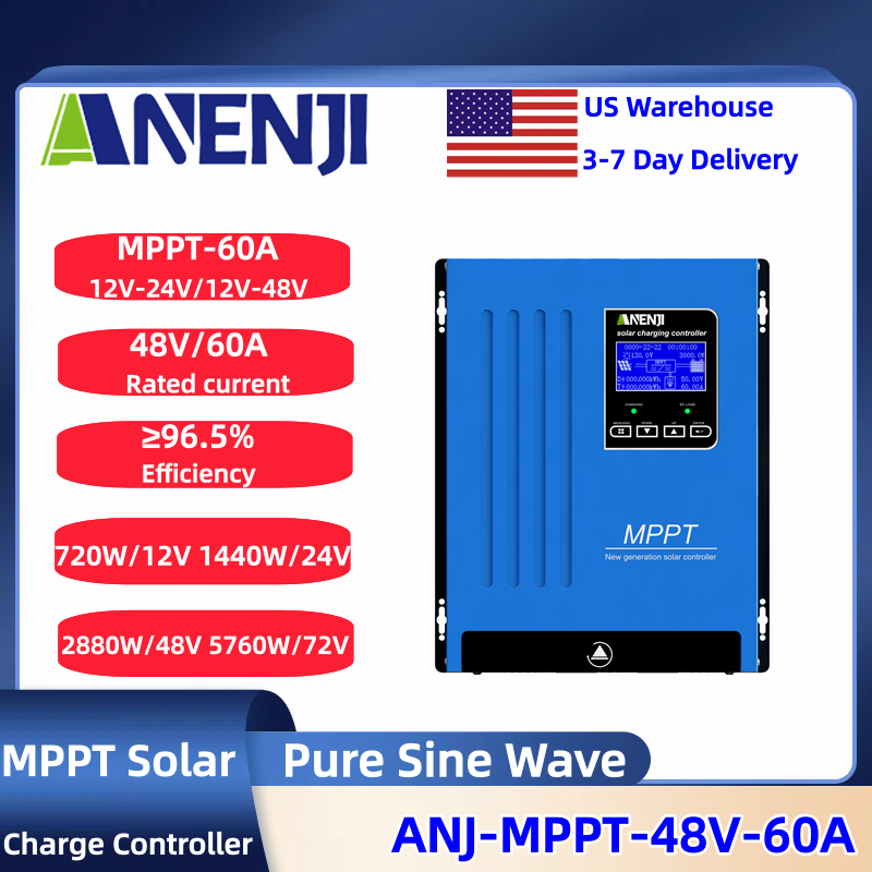ANENJI MPPT 100A 80A 60A 태양광 충 - Solar Panel Monocrystalline 리뷰 및 가격